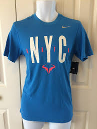 Najlepsze oferty i okazje z całego świata! Nike Mens Rafel Nadal Nyc Tennis Shirt Blue 729866 463