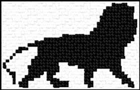 Detroit lions cross stitch patterns. Lion Cross Stitch Designs