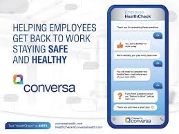 Conversa Health Launches Covid 19 Employee Healthcheck To Help America Get Back To Work Safely Business Wire