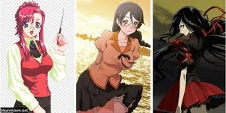 Hotiego anime glasses anime inspired futuristic comic costume cosplay eyeglasses large pointy triangle black pink sunglasses for women men (black). 10 Best Cute Anime Girls With Glasses Shareitnow