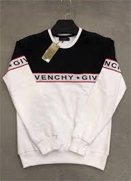 Gvnchy Erkek Sweatshirt Kislik Kalin Siyah Beyaz Erkek Sweatshirt Siyah Siyah Beyaz