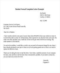 Free 11 Sample Formal Complaint Letter Templates In Pdf Ms Word Pages Google Docs