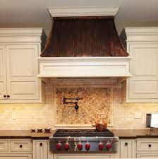Looks 36 wide and 33 tall. Copper Range Hood Traditional Kitchen Chicago By Se Interior Design Inc Houzz Au