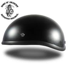 Novelty Helmets Novelty Motorcycle Helmet Flat Black Bullet Beanie By Voss