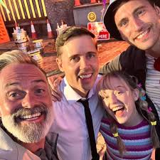 My gorgeous friends Vinny Mann and Graham and all their Beckenham  Coronation plans! They are amazing! ITV camera crew have just left, watch  the 6 o'clock news tonight for complete madness!