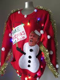 It is in the national interest to restore the sanctity of christmas, reverse the degrading effects of political correctness and multiculturalism, while at the same time to promote growth of the personal protection. Men S Clothing Make Christmas Great Again Christmas Sweater Donald Trump Size L Large Maga Clothing Shoes Accessories