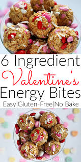 6 Ingredient Valentine Energy Bites Recipe Valentines Healthy Snacks Party Snacks For Adults Appetizers Valentines Snacks
