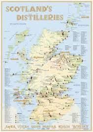 Man hat es nicht wirklich eilig, wenn. Das Premium Poster Der Destillerien In Schottland Mit Posterschienen