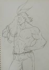 All Might Is It Hot In Here Or Is It Just Me David David Sweating It S Definitely You All Might A Friend Suggested I Hero My Hero Academia Manga My Hero