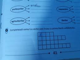 Caută cuvinte în funcție de literele lor găsește cuvinte care Imi Trebuie Cuvinte Care Incep Cu Litera Alfabetului 4 Cuvinte Brainly Ro