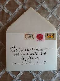 A Beautiful Envelope Example Featuring Usps Love Stamps Uspsvalentine Wedding Invitations Diy Rustic Wedding Invitations Diy Rustic Wedding Diy