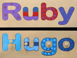 Wooden puzzle with personalized name, montessori toys, wooden name puzzle, personalized toddler gift, name puzzles, alphabet puzzle, busy personalized name puzzles personalized name puzzles will be a great gift for your child and will help him: Childrens Name Puzzle Creative Names Plus
