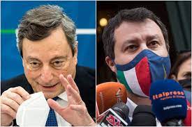 Born 3 september 1947) is an italian economist, banker, academic and civil servant who has been serving as the 59th prime minister of italy since 13 february. Riaperture E Zone Rosse Scontro Draghi Salvini Il Premier Stronca Le Polemiche Chiusure Solo In Base Ai Contagi Il Riformista