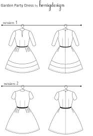 Garden Party Dress Pattern Free Honigdesign Naaipatronen Patronen Kleding Naaien