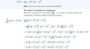 The derivative of 1x would be 1 the derivative of x to the power of 1 would be 1. Derivative Of F X X 2 1 3 2x 5 2 Mathematics Stack Exchange
