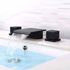 buluxe waterfall bathroom faucet in