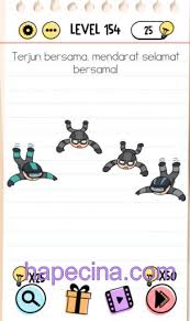 Nah itulah tadi semua kunci jawaban game brain out terlengkap dari level 1 sampai dengan level 221. Kunci Jawaban Brain Test Level 151 160 Lengkap Dengan Gambar