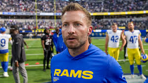 Sean McVay offers self-deprecating 'dropped mic' response as Los Angeles Rams are back in Super Bowl chase