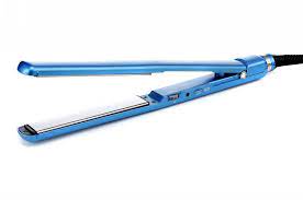 Babyliss Pro 450f Nano Titanium 1 Flat Iron 450 Degrees F Straightens Hair With 40 Faster Nano Titanlum Pla Babyliss Pro Nano Titanium Flat Iron Babyliss