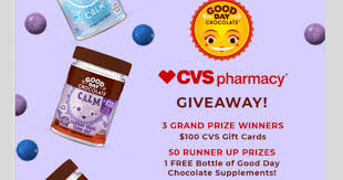 Cvs frequently offers a free gift card for transferring your prescriptions from another. 100 Cvs Gift Card Good Day Chocolate Giveaway Julie S Freebies