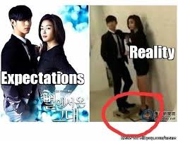 Reality Vs Expectations Allkpop Meme Center Korean Drama Funny Kdrama Memes Drama Memes