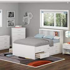 The size of the set can vary depending upon the kind of investment you want to make as well as what elements you want. Sonax 3d 111 Lwb Double Captain S Storage 4 Piece Bed Set With Bookcase Headboard Nightstand Wide Dres White Bedroom Furniture Ikea Ikea Bedroom Sets Furniture