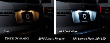 License Plate Leds For 1998 2019 Subaru Forester Pair