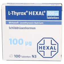 L Thyrox Hexal 100 Mikrogramm Tabletten 100 St Medikamente Per Klick De