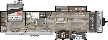 Not only does it fulfill the purpose of a sofa, but they can be folded out and used for a double bed. Sportsmen 363fl Destination Trailer Kz Rv