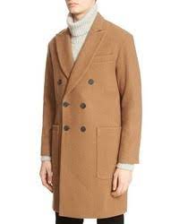 Double camel hair tailored coat. Ami Paris Mattiussi Ami Alexandre Mattiussi Double Breasted Coat 1 060 Nordstrom Lookastic