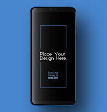 Free Dark Samsung Galaxy S9 Psd Mockup Titanui Samsung Galaxy Samsung Galaxy S9 Mockup