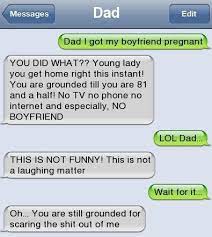 These funny texting pranks include everything from the iphone text bubble that won't quit to pranking with music lyrics. 14 Texting Pranks To Play On Your Unsuspecting Friends Funny Texts Pregnant Funny Texts Funny Texts Jokes