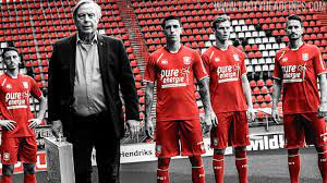 The meyba taping running along the top of the sleeves is coloured red. In House Twente 19 20 Home Away Third Kit Released Footy Headlines