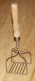 Saw something that caught your attention? Vintage Kitchen Potato Masher With Square Metal Base Wooden Handle Click On The Image For Mo Vintage Kitchen Gadgets Vintage Kitchen Utensils Vintage Kitchen