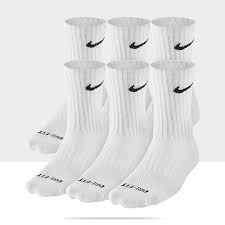 The Nike Dri Fit Cushioned Crew Socks Medium 6 Pairs Nike Socks Outfit White Nike Socks Nike Socks