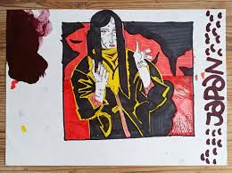 I this video, i draw beautiful aesthetic background art; Japan Beauton Art Gallery