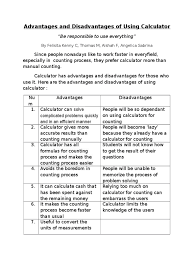 Obiectul dreptului de autor art. Advantages And Disadvantages Of Using Calculator Calculator Cognition