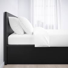 Malm Storage Bed Black Brown Full Double Ikea Bettgestell Bettwasche Schwarz Bett Ideen