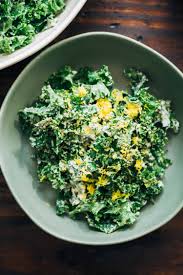 Vegan Kale Caesar Salad Well And Full Recipe Vegan Salad Recipes Wild Rose Detox Recipes Raw Food Recipes