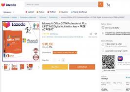 Lazada is now on gcash! Shopee And Lazada Remove Listings Of Unauthorised Microsoft Software Digital Singapore News Asiaone