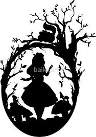 Black Alice In Wonderland Caterpillar Silhouette Silhouette Alice In Wonderland Sticker By Bailey1rox Alice In Wonderland Silhouette Disney Silhouettes Alice In Wonderland
