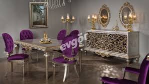 Luks Kral Art Deco Yemek Odasi Thumbnail Art Deco Mobilya Yemek Odasi