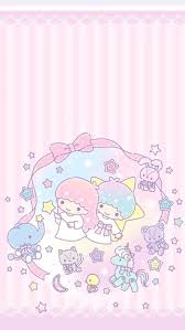 pin by ulin nuha on sanrio my melody wallpaper little twin stars star wallpaper