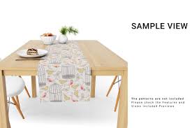 Table Runner Interior Studio Set In 2020 Interior Table Table Runners
