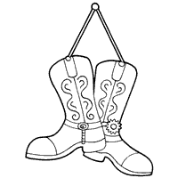 600x352 cowboy boots coloring pages cowboy hat coloring page cowboy boot. Cowboy Boots Coloring Pages Surfnetkids