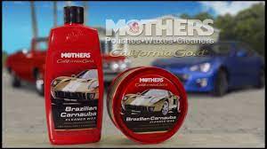 I've been using mothers carnauba cleaner wax for years up hear in maine it really brings the shine back after a rough winter or should i use a polishing compound and then ceramic. Mothers Polish 2012 California Gold Brazilian Carnauba Cleaner Wax Tv Commercial Youtube