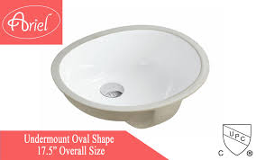 porcelain ceramic vanity undermount