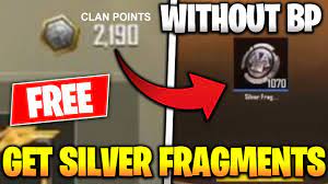Get Free Silver Fragments Without Bp In Pubg Mobile Convert Clan Points Into Silver Fragments Youtube