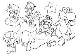 Top 20 free printable super mario coloring pages online. Super Mario Brothers Coloring Sheets Coloring Home