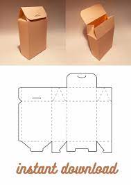 Coffee Box Template Tea Box Template Coffee Gift Box Tea Gift Box Coffee Bag Tea Bag Box 8 5x11 A4 A3 Svg Pdf Cricut Silhouette Video Video Diy Gift Box Template Homemade